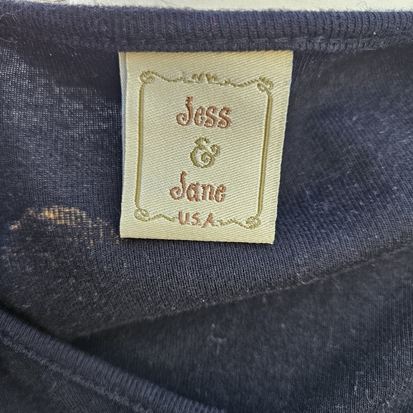 Jess & Jane Orbit & Galaxy 3/4 Sleeve Top Size XL - Picture 4 of 5